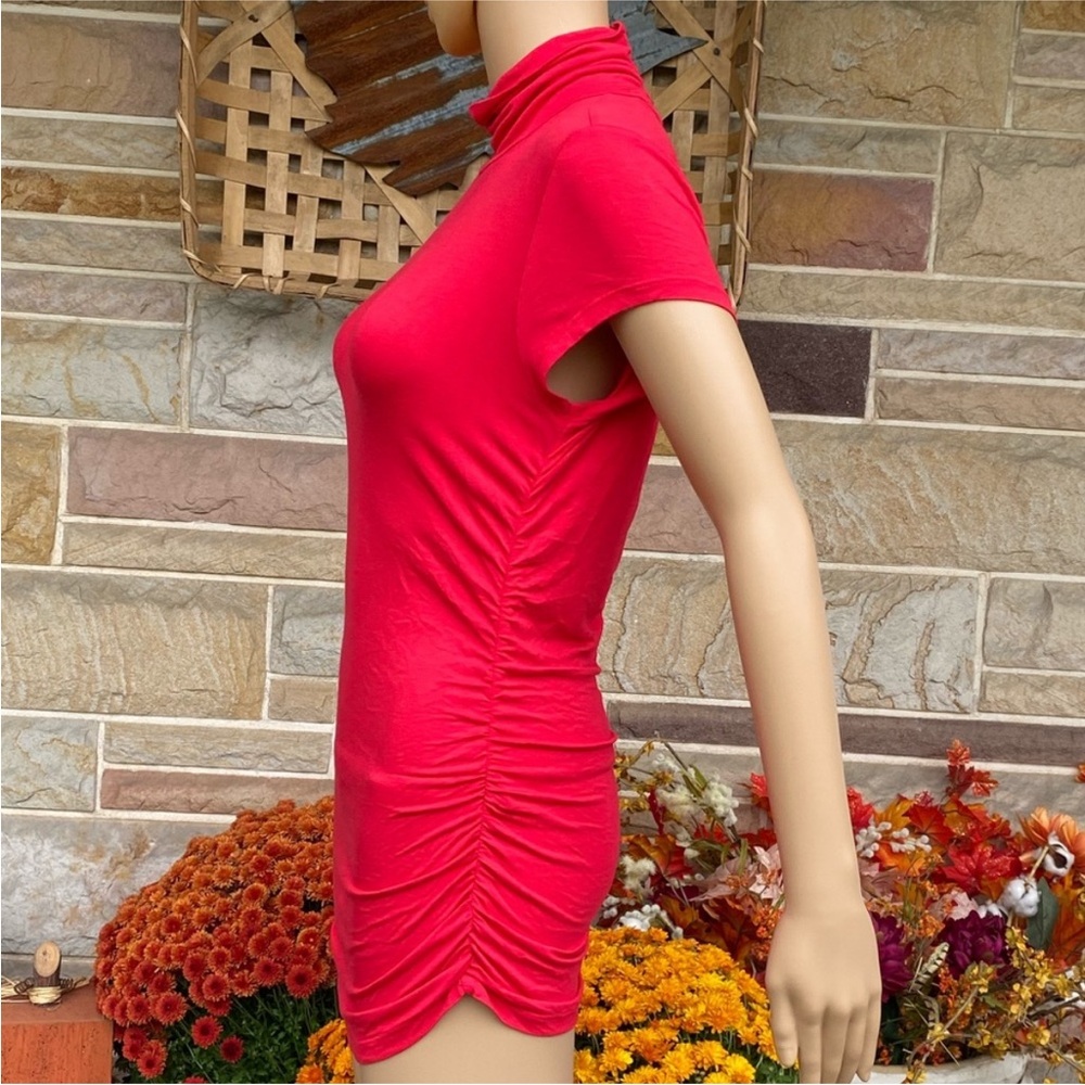 Kenneth Cole Ruched Tunic Top - Picture 3 of 11